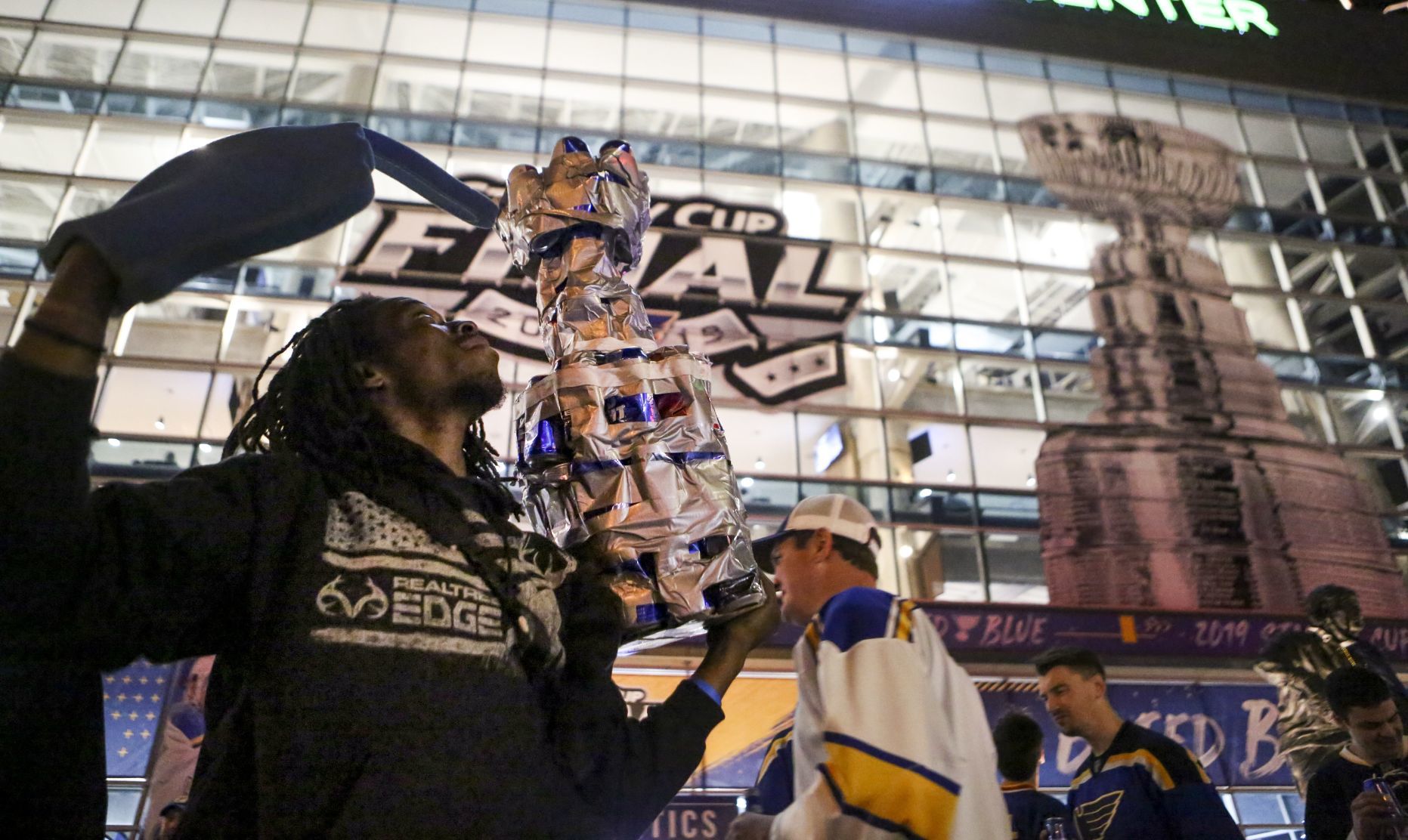 Stanley Cup: Fans watch Game 7 at Enterprise Center